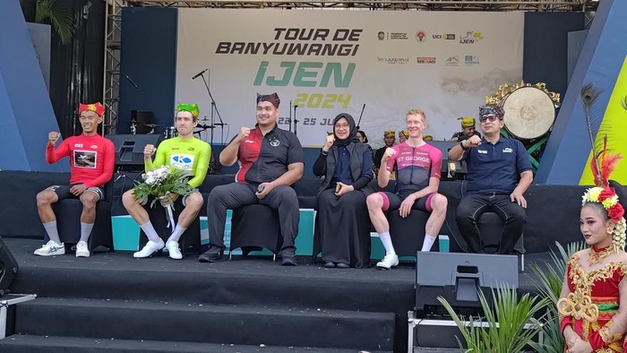 Menpora Dito Ariotedjo hadir di Tour de Ijen Banyuwangi 2024