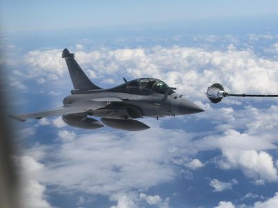 Potret Penerbangan Pesawat Rafale di Misi Pegase 2024