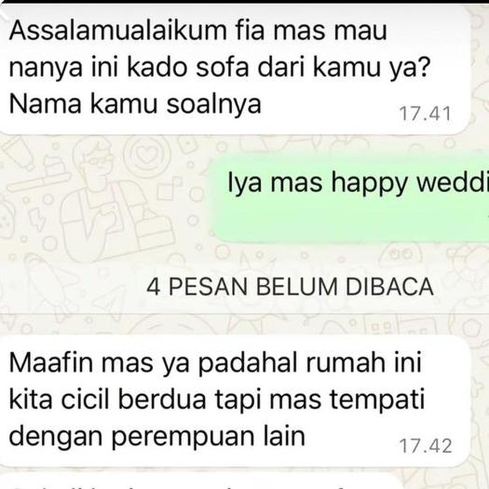 Percakapan sedih perawat Surabaya dengan mantan pacarnya yang mau menikah dengan orang lain