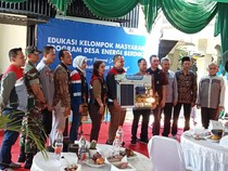 Desa Energi Berdikari Pertamina Resmikan PLTS Program Rumah Kreatif Tamiang