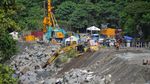 Progres Perbaikan Jalan Rusak Imbas Banjir Bandang di Lembah Anai