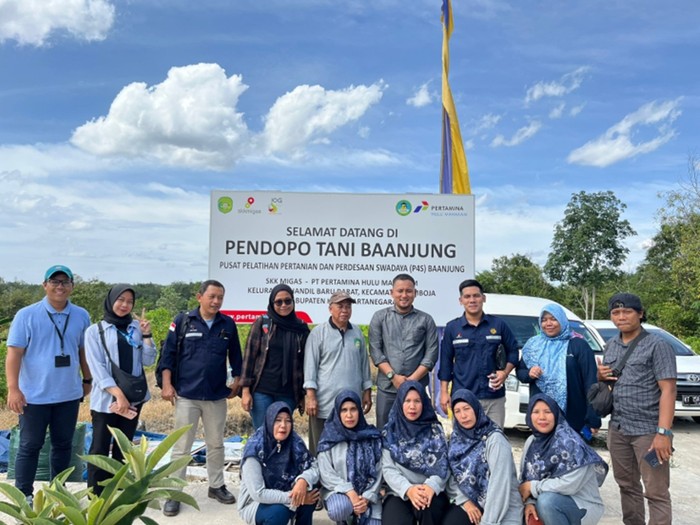 PT Pertamina Hulu Mahakam (PHM) menginisiasi Program Petani Maju 4.0 sejak 2018.