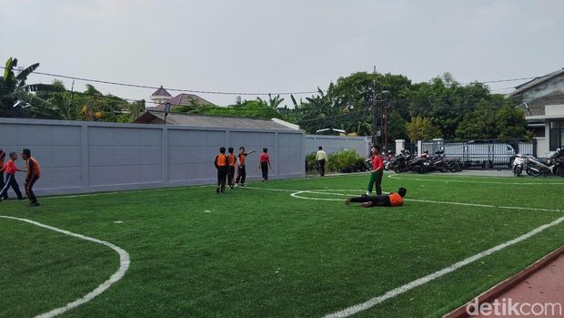 SDN Pondok Bambu 07. (Maulana/detikcom)