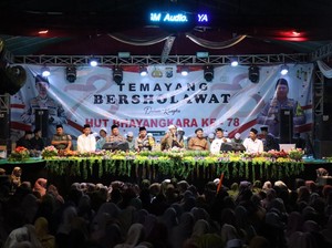 Warga Bojonegoro Selawatan Bareng Berharap Pilbup 2024 Kondusif