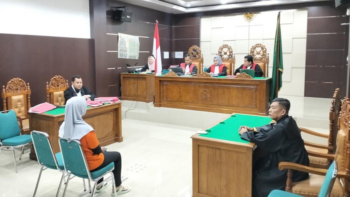 Sidang kasus istri potong kelamin suami di Pengadilan Negeri Musi Banyuasin