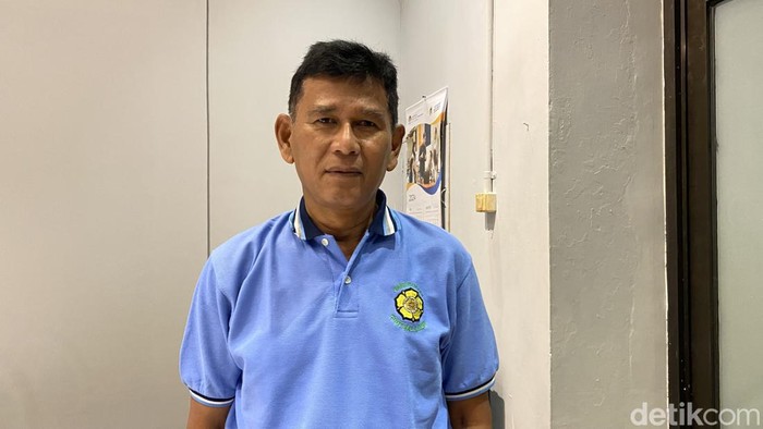 Susilo Harso legenda PSIM Jogja 1985. Foto diambil Rabu (24/7/2024)