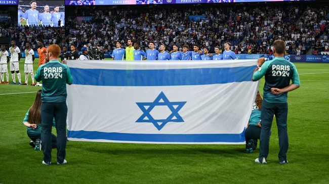 Timnas Israel Dicemooh Saat Tampil di Olimpiade 2024