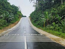 4 Ruas Inpres Jalan Daerah di Papua Rampung, Mobil Melaju Mulus