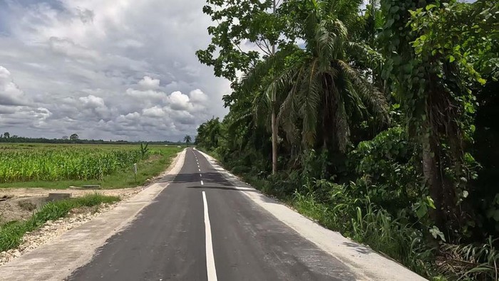 Pembangunan Inpres Jalan Daerah (IJD) TA 2023 untuk empat ruas jalan di Provinsi Papua telah selesai. Proyek itu menelan anggaran Rp 134,84 miliar.