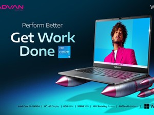 Advan Rilis Workpro Lite, Laptop Rp 5 Juta untuk Produktivitas