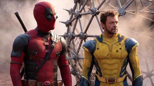 Cuplikan adegan dalam film Deadpool & Wolverine.