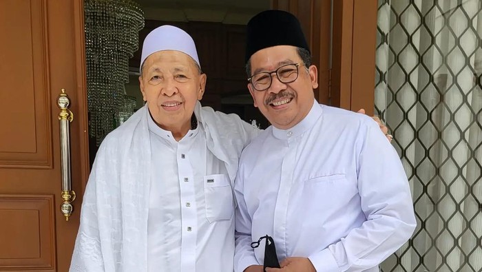 Hamzah Haz dan Zainut Tauhid (dok. Pribadi)