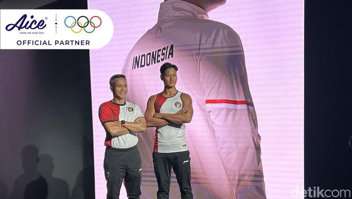Jersey Kontingen Indonesia Logo Aice
