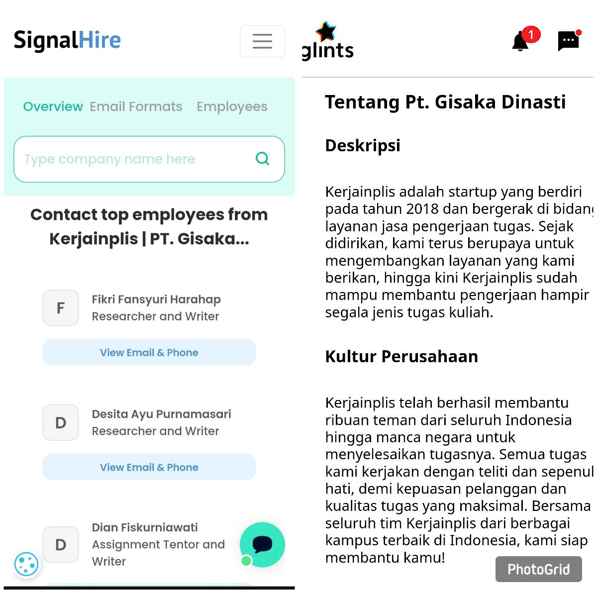 Joki Tugas di Portal Job Online