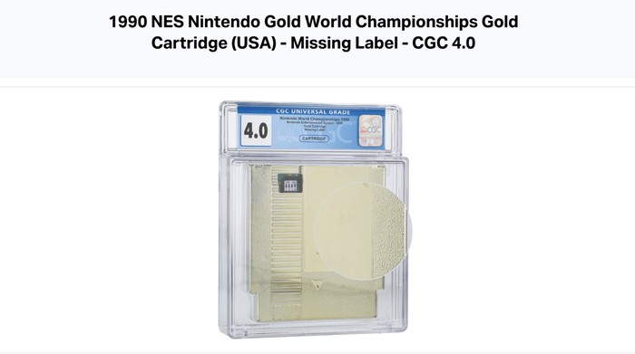 Kaset Nintendo Langka