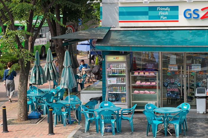 Minimarket di Korea Selatan