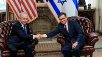 Netanyahu menggunakan platformnya di Kongres AS untuk “menentang secara tegas” apa yang dia sebut sebagai “tuduhan palsu”. 