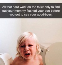 Kadang, anak kecil bisa menangis karena alasan yang random abis. Kayak ini nih, misalnya.