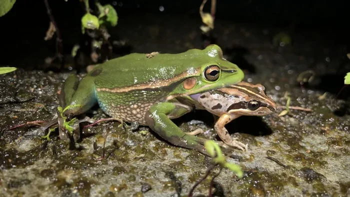 Penulis studi baru mengamati kanibalisme seksual dan antarspesies pada katak.