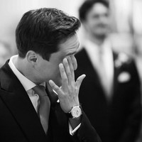 Pemain timnas Italia itu pun terlihat sumringah menyambut hari bahagianya. Dalam prosesinya, Federico bahkan tampak menangis haru saat melihat mempelainya.  Foto: Instagram @lucybramani