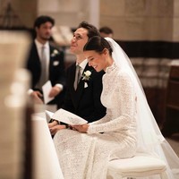 Chiesa menikahi Lucia yang merupakan seorang model sekaligus psikolog. Tidak banyak informasi mengenai hubungan mereka tapi diketahui keduanya bertunangan tahun lalu. Foto: Instagram @lucybramani