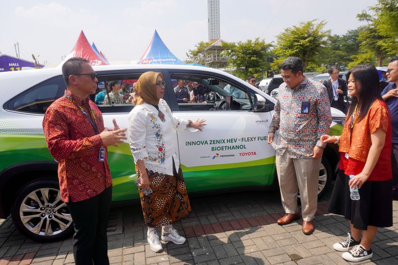 Pertamina Uji Coba Bioetanol 100 Persen di Mobil Toyota