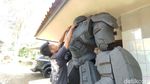 Melihat Pabrik Robot Tempur di Ciamis