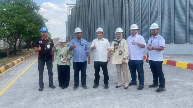Satagas Pangan Polri Cek Stok Gudang Produksi Jagung Grobogan (dok.ist)