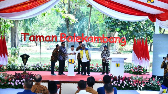 Wapres Resmikan Taman Balekambang Surakarta yang Direvitalisasi Rp 170 M