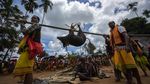 Warna-warni Suku Tiwa India Rayakan Festival Wanchuwa