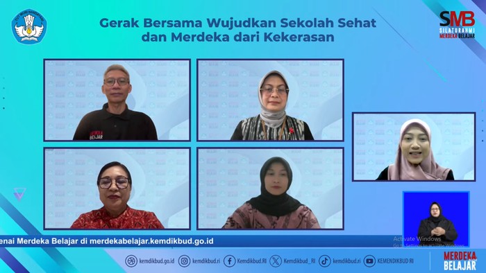 Webinar Gerakan Sekolah Sehat Kemdikbud