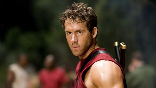 Cuplikan adegan Ryan Reynolds dan Hugh Jackman di X-Men Origins: Wolverine.