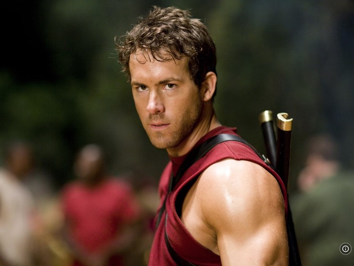 Cuplikan adegan Ryan Reynolds dan Hugh Jackman di X-Men Origins: Wolverine.