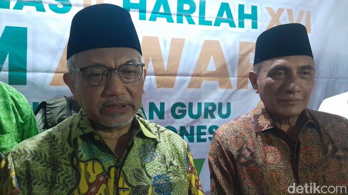 Ahmad Syaikhu dan Edy Rahmayadi saat di Medan (Nizar Aldi/detikSumut)