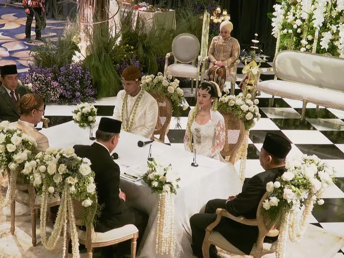Akad Nikah Thariq Halilintar dan Aaliyah Massaid