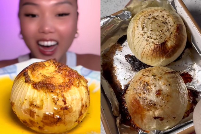 bawang bombay panggang viral