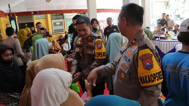 Blusukan Jumat Curhat Polres Nganjuk
