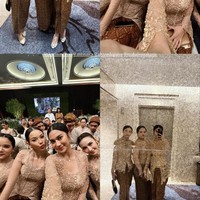 Aaliyah Massaid dan Thariq Halilintar resmi menikah hari ini, Jumat (26/7/24). Tak hanya penampilan kedua pengantin, para bridesmaid cantik Aaliyah Massaid juga tak kalah mencuri atensi. Terlihat para bridesmaid Aaliyah kompak mengenakan kebaya berwarna coklat untuk menghadiri acara ijab kabul Aaliyah dan Thariq. Foto: Instagram