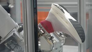 Canggih! Lengan Robot Ini Bikin Sepatu Maraton dalam Waktu Tiga Menit
