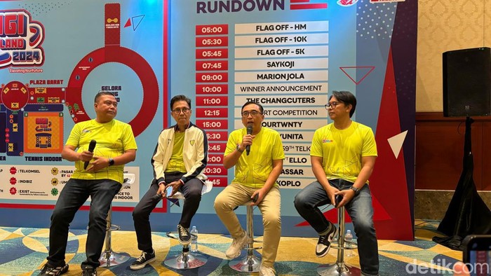 Telkom akan selenggarakan Digiland Run 2024, event lomba lari yang akan dimeriahkan 10 ribu peserta.