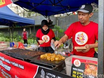 Nyaris Kehabisan Dimsum Bakar Viral di Mega Kuningan