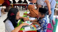 Sedikitnya ada tiga ruang kelas yang berukuran 6x6 meter kini sudah bisa digunakan sebagai ruang belajar siswa TK, PAUD, dan TPA dengan jumlah siswa sebanyak 61 orang.