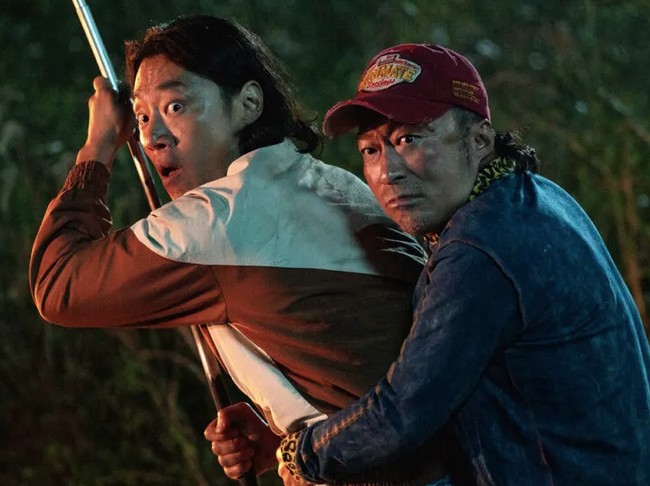 Cuplikan adegan dalam film Handsome Guys.