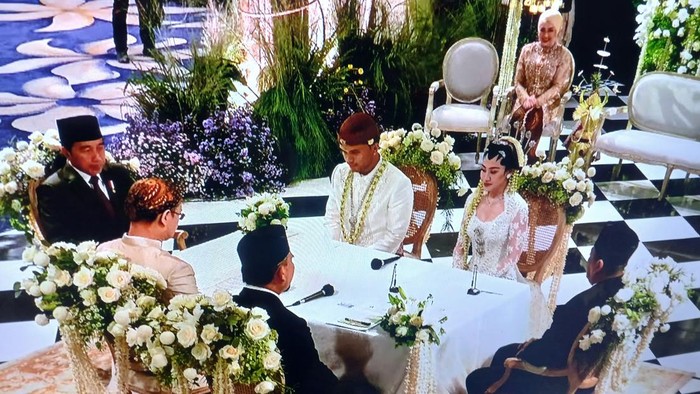 Jokowi dan Bamsoet jadi saksi nikah Thariq-Aaliyah