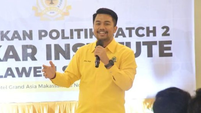 Jubir Golkar Sulsel Zulham Arief.