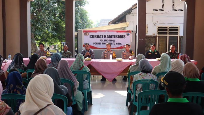 Jumat curhat Polres Mojokerto Kota
