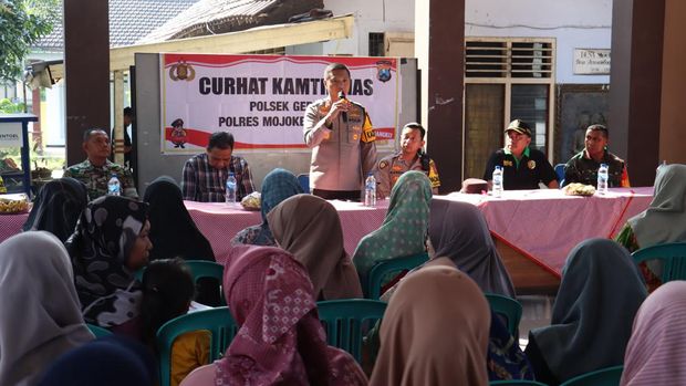 Jumat curhat Polres Mojokerto Kota