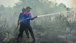Duh! 10 Hektar Lahan di Jambi Terbakar
