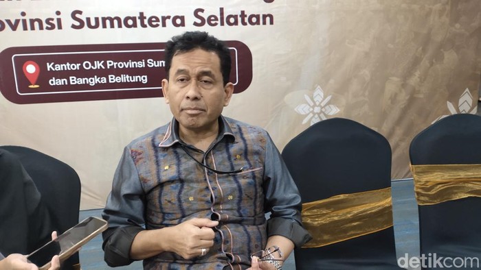 Kepala Otoritas Jasa Keuangan (OJK) Sumsel Arifin Susanto.