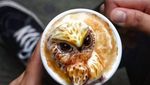 Keren! 10 Latte Art yang Keren dan Diubah Menjadi Karya Seni